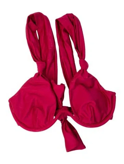 Pre-owned Andrea Iyamah Top In Pink