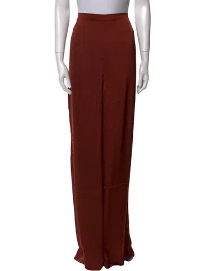 Pre-owned Andrea Iyamah Wide Leg Pants W/ Tags In Brown