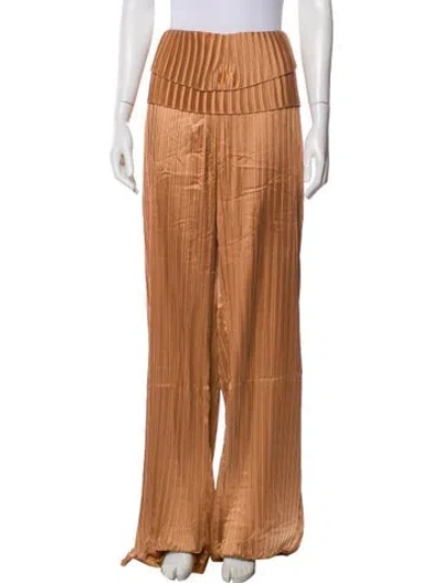 Pre-owned Andrea Iyamah Wide Leg Pants W/ Tags In Neutral