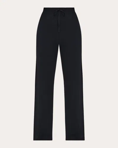 Andrea Iyamah Women's Ally Wool-blend Knit Pants In Black