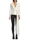 Andrea Iyamah Women's Illa Wrap Jacket In White