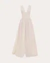Andrea Iyamah Women's Rexi Cotton Corset Sleeveless Maxi Dress