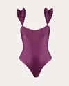 Andrea Iyamah Women's Tisi Ruffled Swimsuit