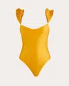 Andrea Iyamah Women's Tisi Ruffled Swimsuit