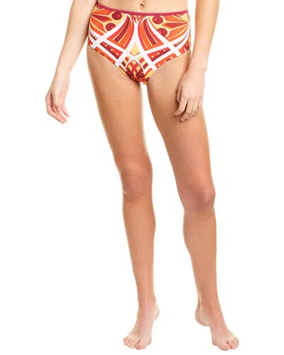 Andrea Iyamah Yomi High-waist Bikini Bottom In Multi