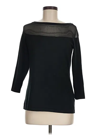 Pre-owned Andrea Jovine Cardigan Sweater In Black