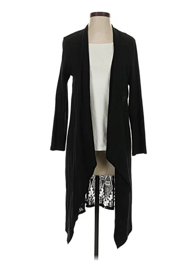 Pre-owned Andrea Jovine Cardigan Sweater In Black