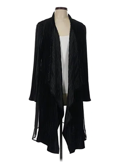 Pre-owned Andrea Jovine Cardigan Sweater In Black