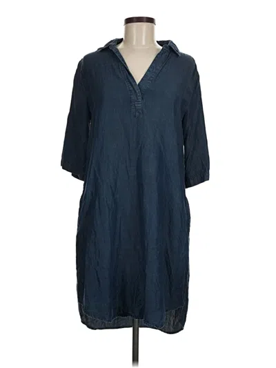 Pre-owned Andrea Jovine Casual Dress In Blue