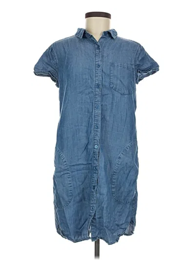 Pre-owned Andrea Jovine Casual Dress In Blue