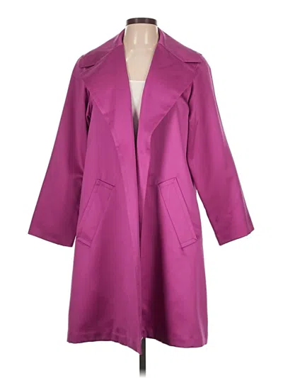 Pre-owned Andrea Jovine Coat In Purple