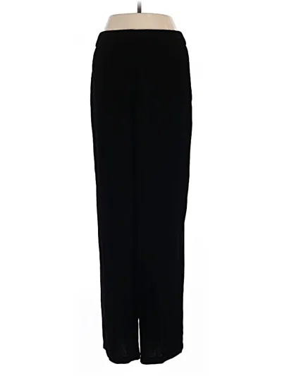 Pre-owned Andrea Jovine Dress Pants In Black