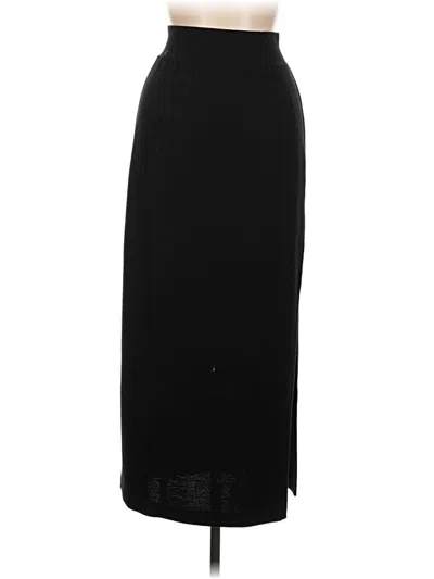 Pre-owned Andrea Jovine Formal Skirt In Black