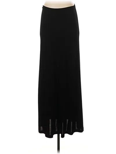 Pre-owned Andrea Jovine Formal Skirt In Black