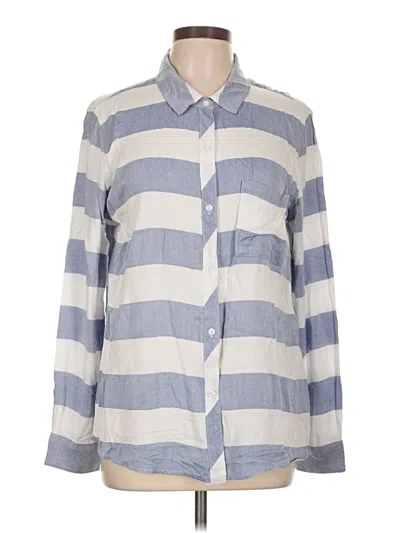 Pre-owned Andrea Jovine Long Sleeve Button Down Shirt In Blue