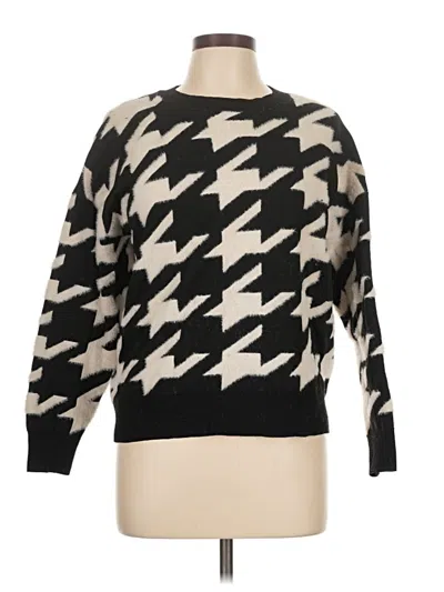 Pre-owned Andrea Jovine Pullover Sweater In Black