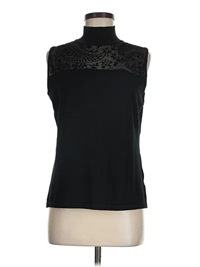 Pre-owned Andrea Jovine Turtleneck Sweater In Black
