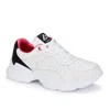 Andrea Leather High Performance Sneakers In White