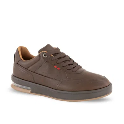 Andrea Men's Athletic-inspired Sneaker In Dark Brown