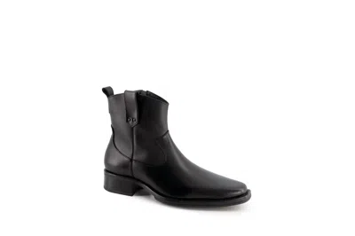Andrea Men's Comfortable Leather Boots In Black