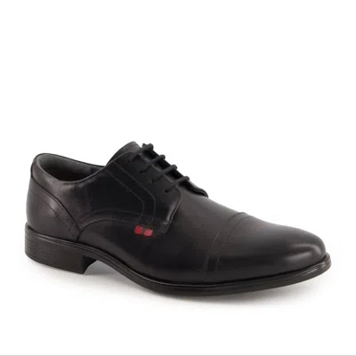 Andrea Men's Formal Leather Oxford Shoes In Black