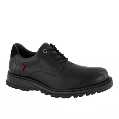 Andrea Men's Leather Oxford Shoes In Black