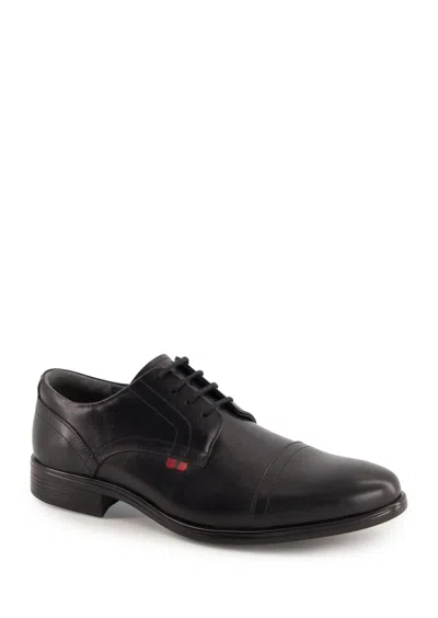 Andrea Men's Leather Oxfords In Black