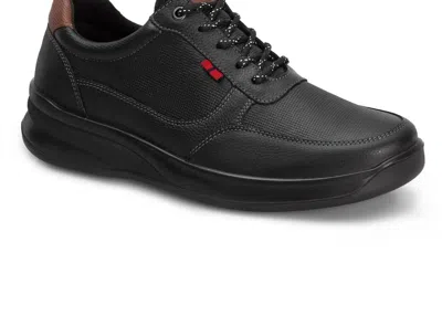 Andrea Men's Urban Leather Sneakers In Black
