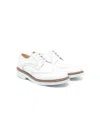 Andrea Montelpare Leather Shoe In 白色