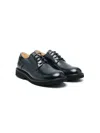 Andrea Montelpare Leather Shoes In 蓝色