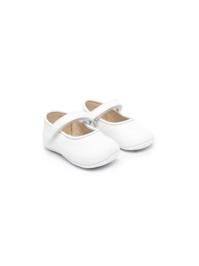 Andrea Montelpare Babies' Cloud-white Ballerina Shoes