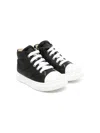 Andrea Montelpare Padded High-top Sneakers In Black
