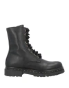 Andrea Morelli Woman Ankle Boots Black Size 8 Leather In Black
