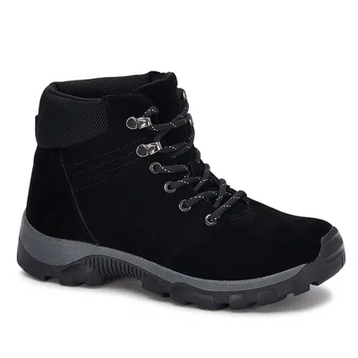 Andrea Outdoors Hiking Boots In Black
