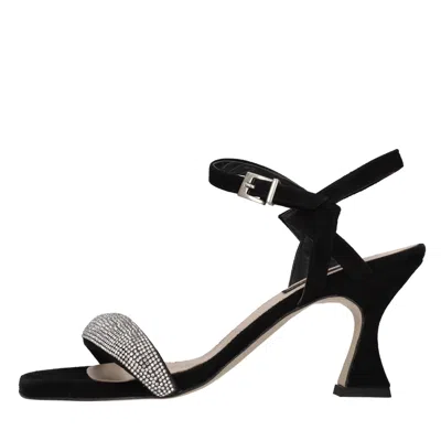 Andrea Pinto Sandals In Nero Scuri