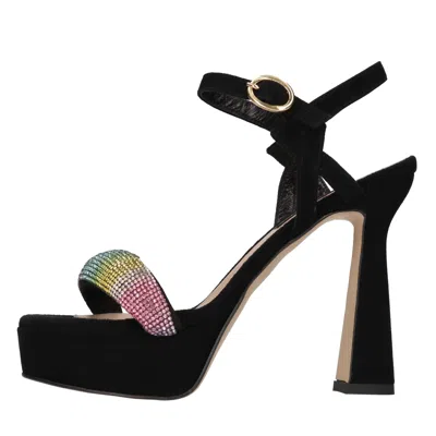 Andrea Pinto Sandals In Nero Scuri