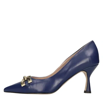 Andrea Pinto With Heel In Blue