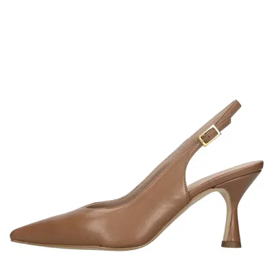 Andrea Pinto With Heel In Marrone Scuri