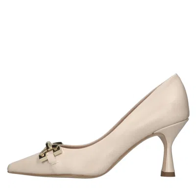 Andrea Pinto With Heel In Panna Pastello