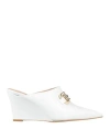 Andrea Pinto Woman Mules & Clogs White Size 9 Leather