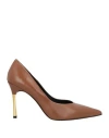 Andrea Pinto Woman Pumps Brown Size 5 Leather