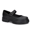 Andrea Platform Mary Janes In Black