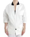 Andrea Pompilio Cotton Blend Oversized Blazer Jacket