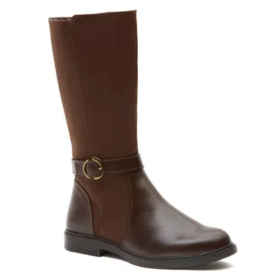 Andrea Riding Boots In Brown