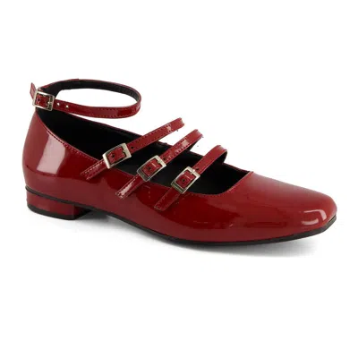 Andrea Straps And Buckles Ballerina