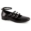 Andrea Straps And Buckles Ballerina