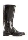 Andrea Tall Rain Boots In Black