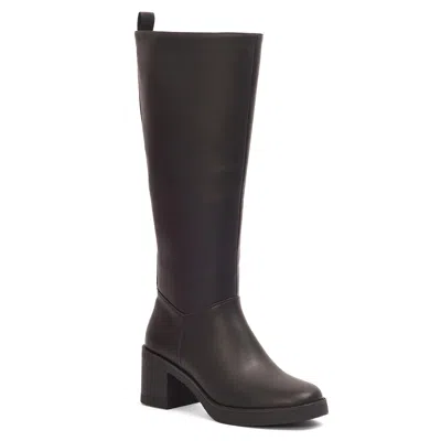 Andrea Tall Riding Boots In Black