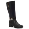 Andrea Tall Riding Boots In Black