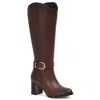 Andrea Tall Riding Boots In Brown